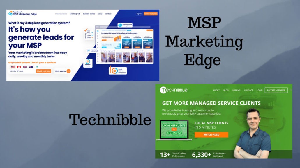 MSP Marketing Edge vs Technibble