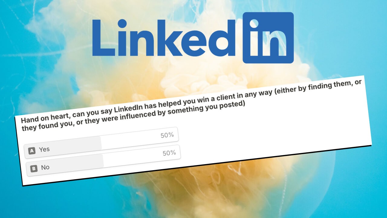 50% of MSPs have won a client thanks to LinkedIn